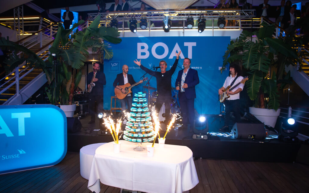H2 celebrate 25 years at the Monaco yacht show