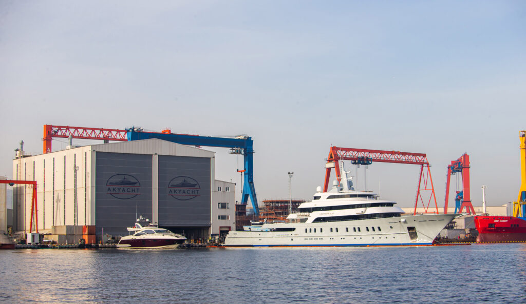 AKYACHT launches 85m explorer superyacht Victorious in Turkey 8